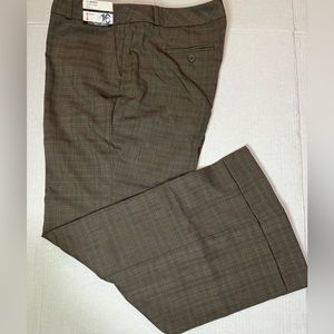 New York & Company Jacket Wide Leg Plaid Pant 16P